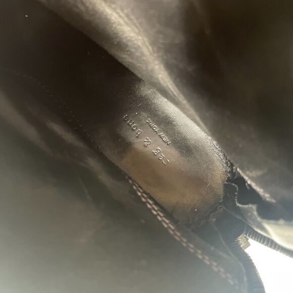 RAG AND BONE Newbury Black Suede Zip Up Bootie Womens Size EU 36.5/US 6.5 - Picture 9 of 10